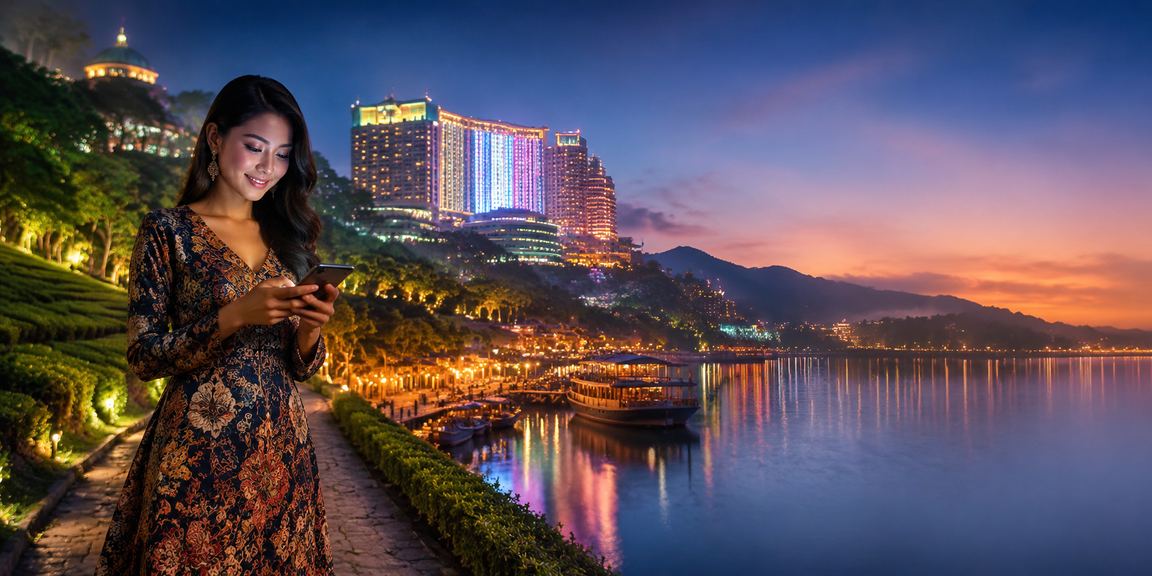 Pengguna Malaysia mendaftar akaun 13600 di Genting Highlands