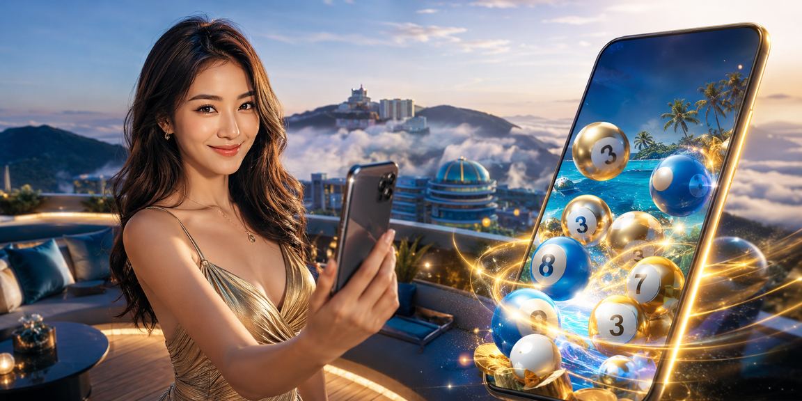 Malaysia-themed lottery atmosphere at Genting Highlands with lucky numbers