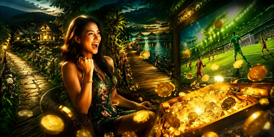 Konsep hiburan kasino moden dengan budaya tempatan
